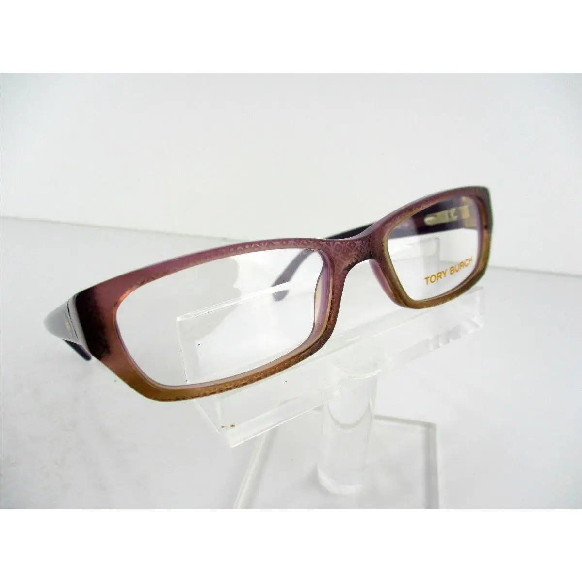 Tory Burch TY 2027 W/case 1082 Purple Flower 50 x 16 135 mm Eyeglass Frames