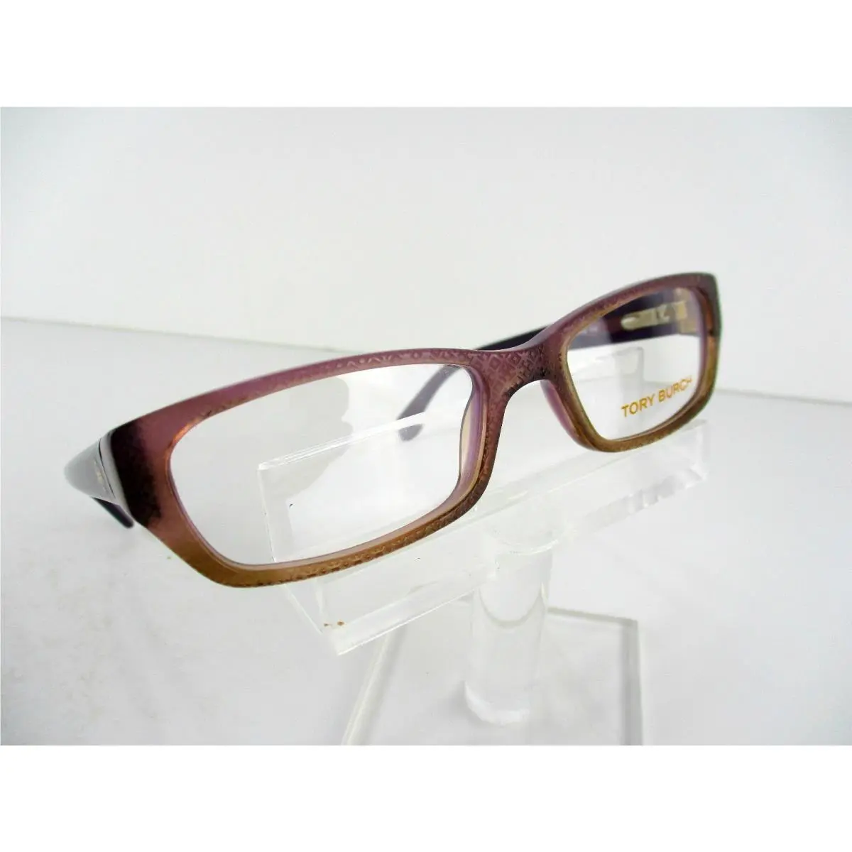 Tory Burch TY 2027 W/case 1082 Purple Flower 52 x 16 135 mm Eyeglass Frames