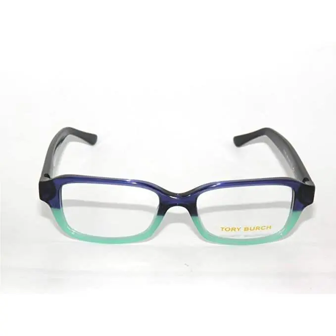 Tory Burch Eyeglasses TY2070 1240 Navy/mint Frames 48mm Rx-able Full Set ST - Frame: Blue