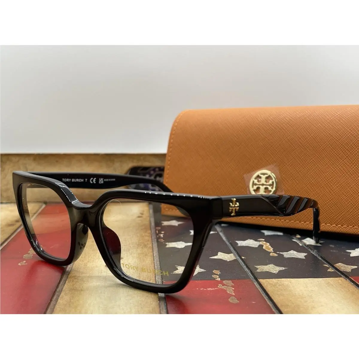 Tory Burch TY2133U 1709 Black Asian Fit 51 Eyeglasses Option To Add RX