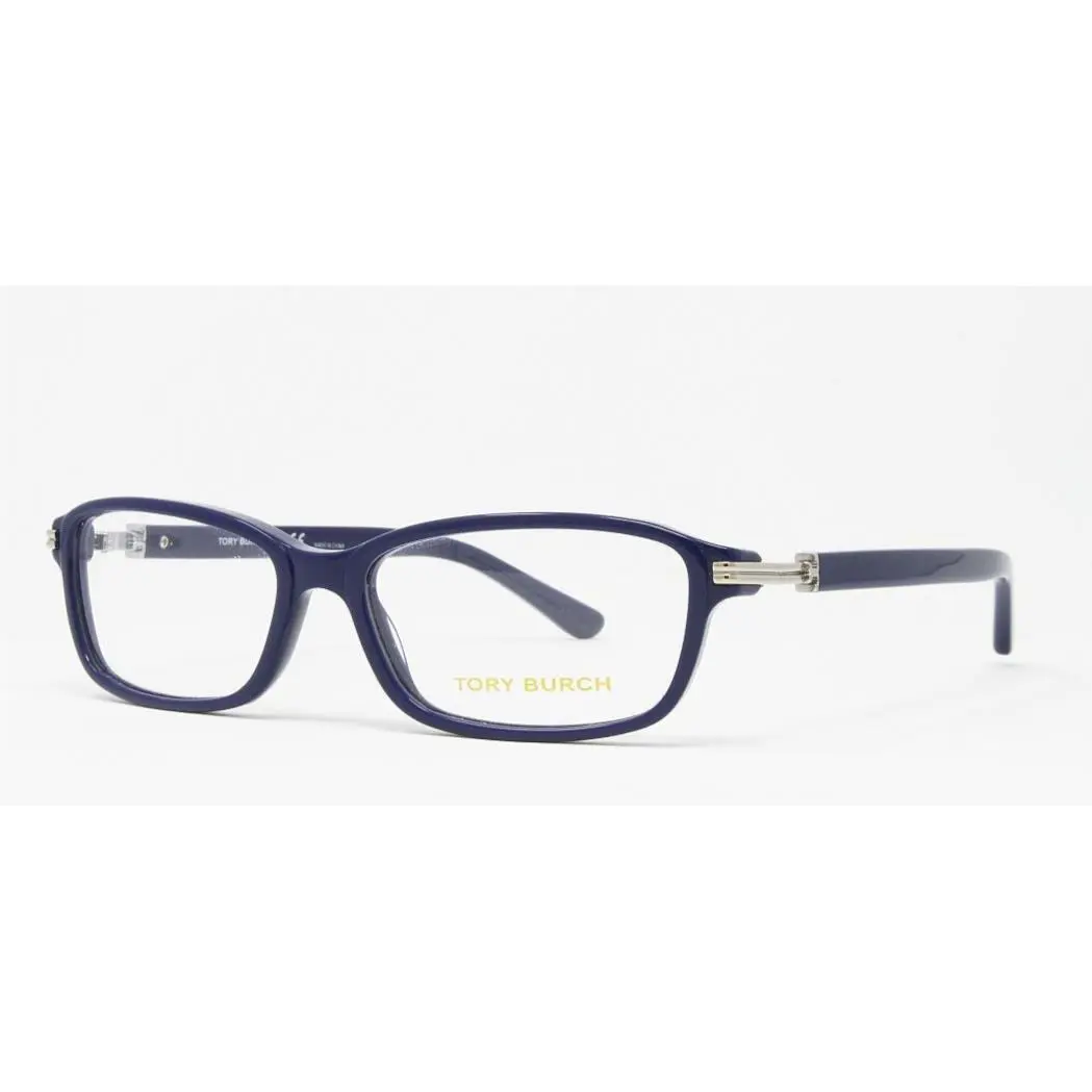 Tory Burch Eyeglasses Women`s Navy Rectangle Plastic 53mm TY2101-1710