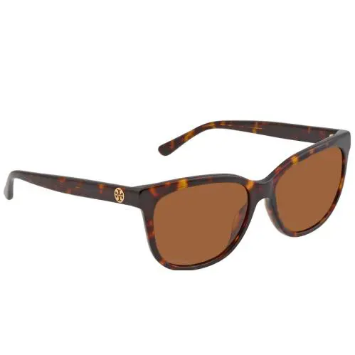 Tory Burch Women`s 55mm Dark Tortoise Sunglasses TY7152 172873 55