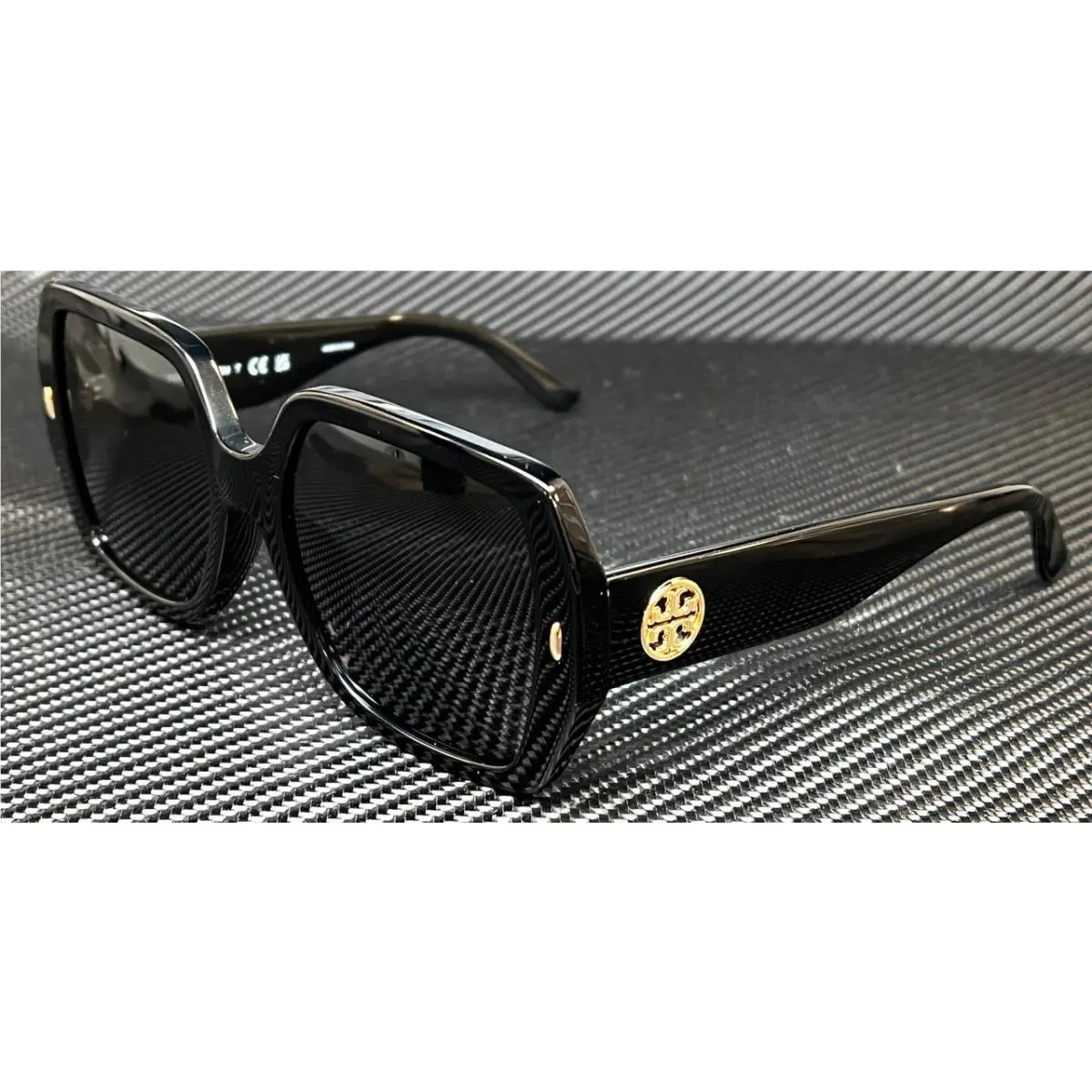 Tory Burch TY7191U 170987 Black Grey Women`s 54 mm Sunglasses