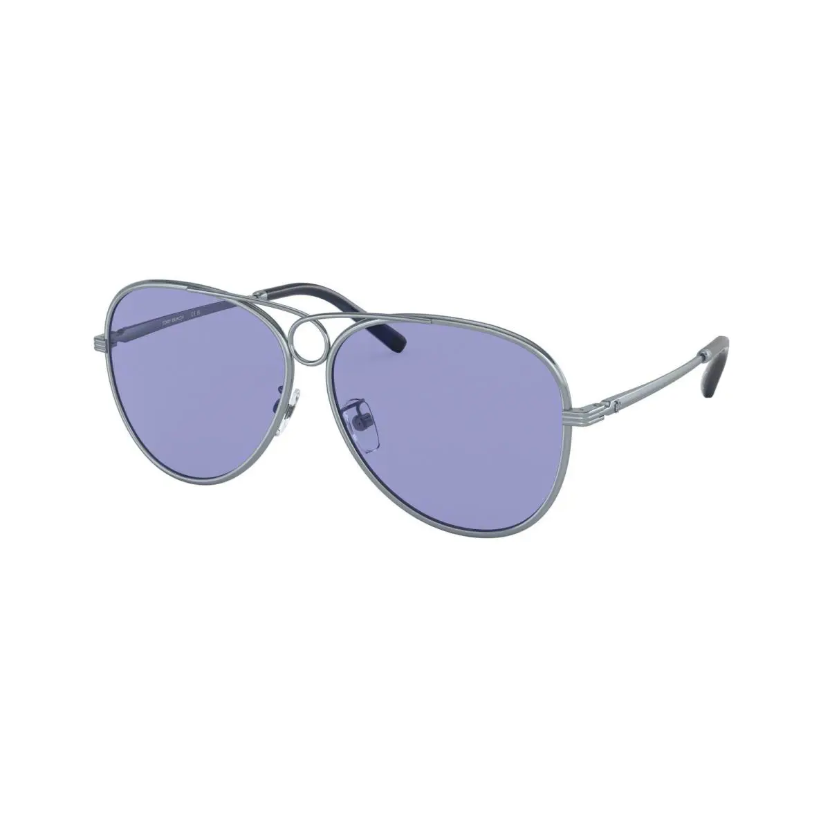 Tory Burch 6093 Sunglasses 334865 Gunmetal