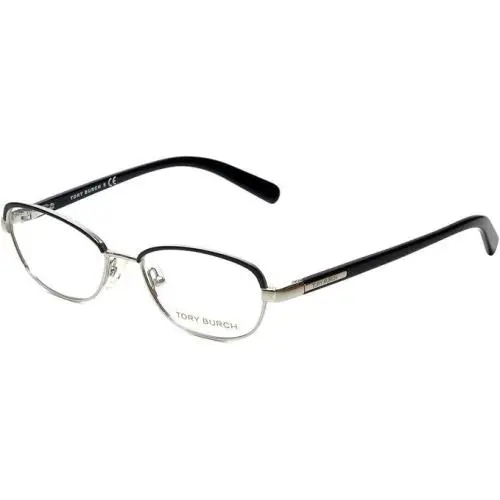 Tory Burch Women`s Eyeglasses TY1019-363 Black Silver 52-16-135