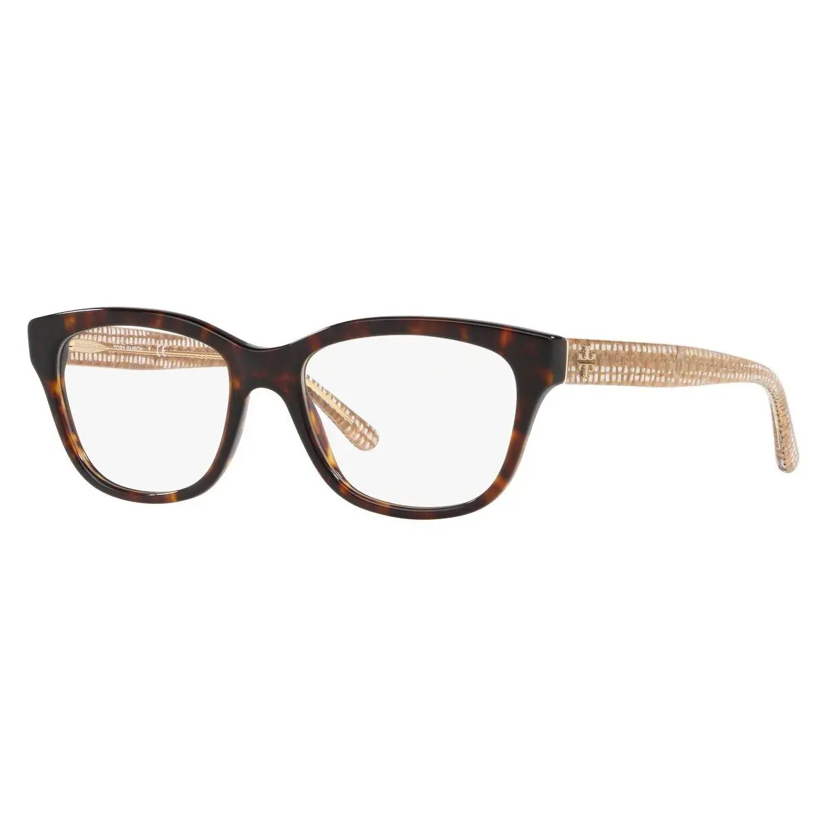 Tory Burch Women`s Eyeglasses Dark Havana Beige TY 2090 1741 50mm Optical