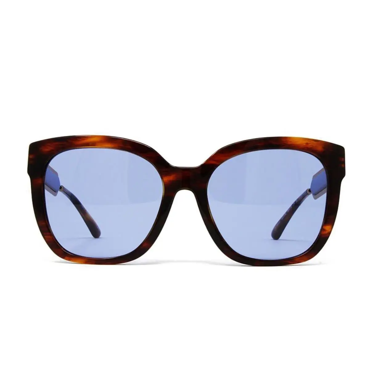Tory Burch Sunglasses Women`s Oversized TY7161U 183776 Dark Wood 56mm
