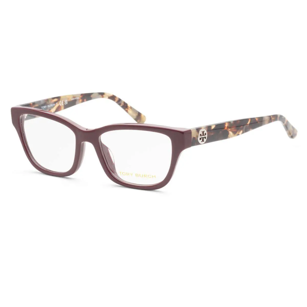 Tory Burch Women`s Eyeglasses TY2112U-1827 51 Bordeaux W/ Demo Lens 49-18-141