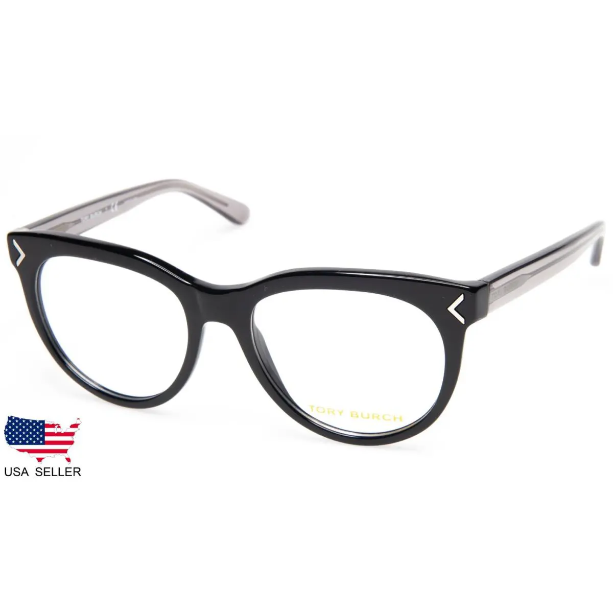 Tory Burch TY 2082 1717 Black Eyeglasses Glasses Frame 50-17-140 B41mm
