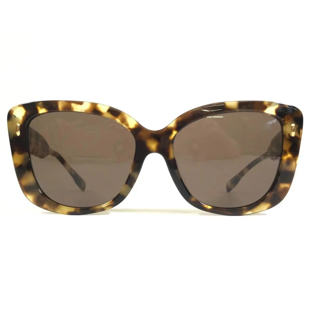 Tory Burch Sunglasses TY7198U 1995/73 Brown Tortoise Thick Rim Asian Fit Frames