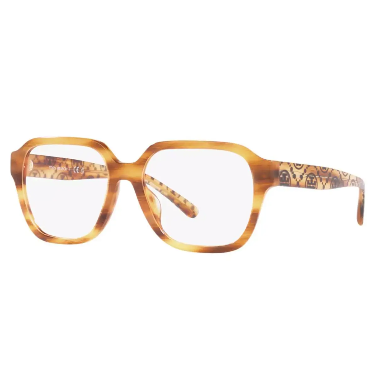 Tory Burch Rx Eyeglasses TY2130U 1925 Honey Gold w/ Demo Lens 53mm