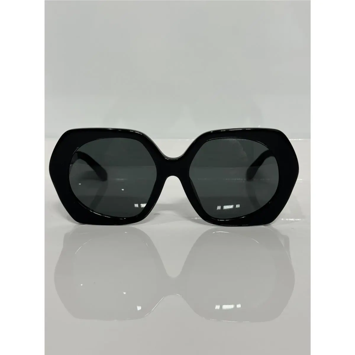 Tory Burch 7195U 1709/87 Black Woman Acetate Sunglasses 55mm