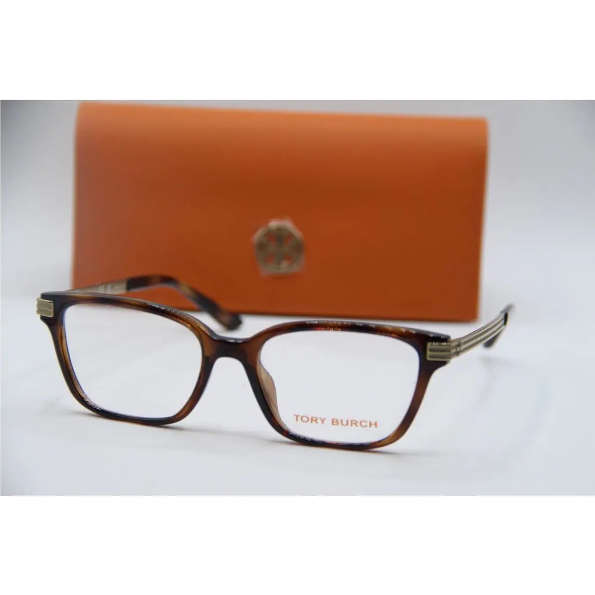 Tory Burch TY4007U 1831 Brown Tort Frames Eyeglasses W/case 49-16