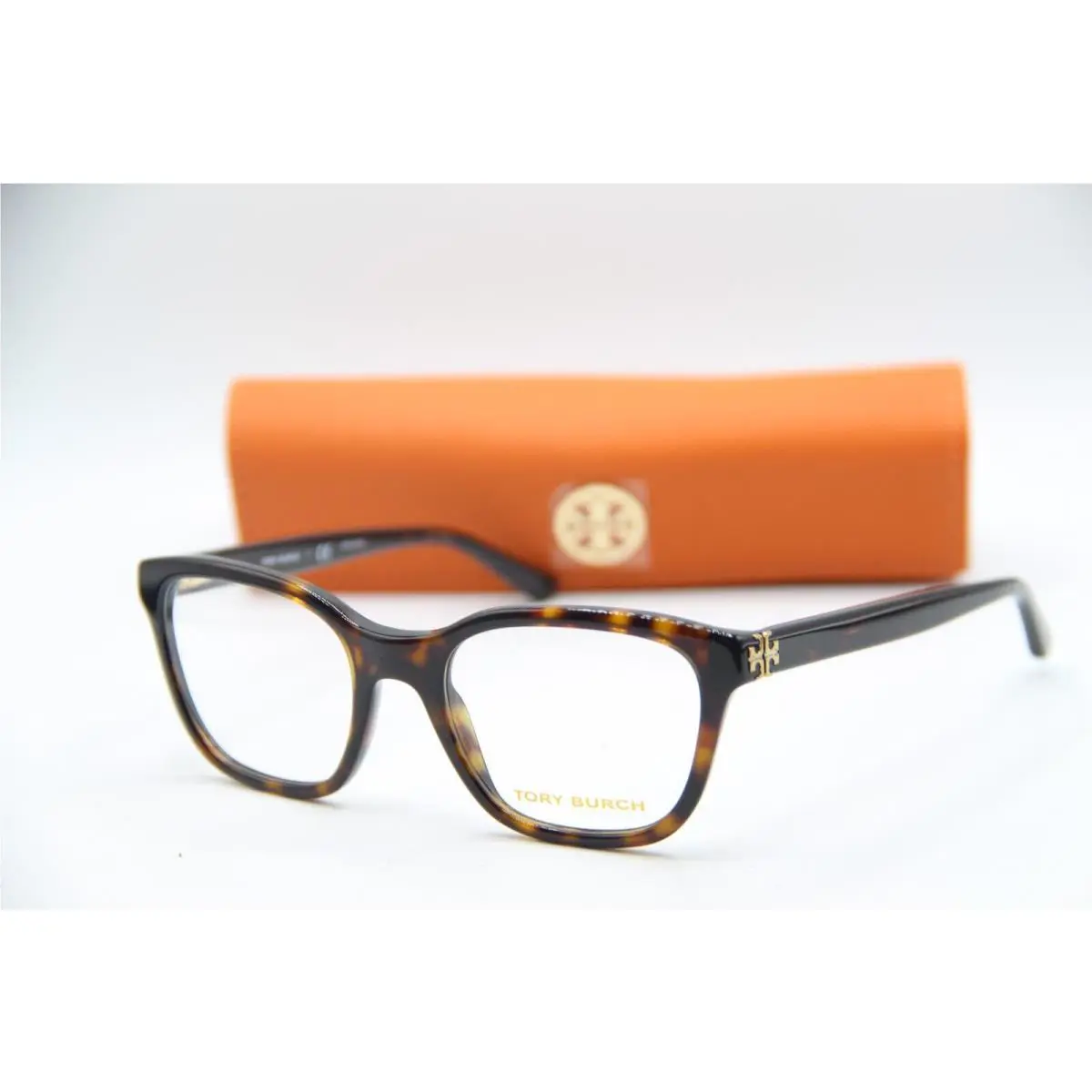 Tory Burch TY 2073 1378 Havana Gold Frames Eyeglasses 50-19