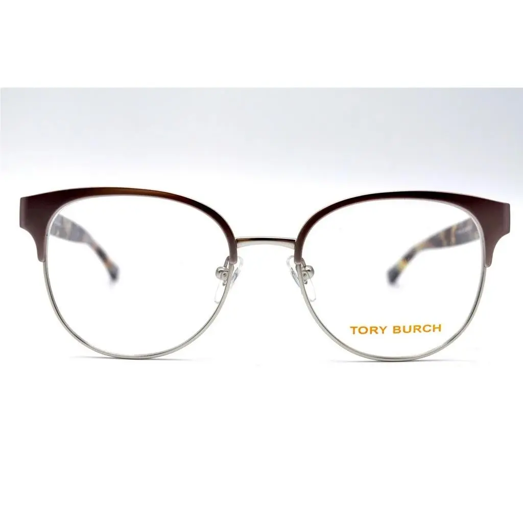 Tory Burch Eyeglasses TY1054 3230 Silver Frames 50mm Rx-able Full Set ST