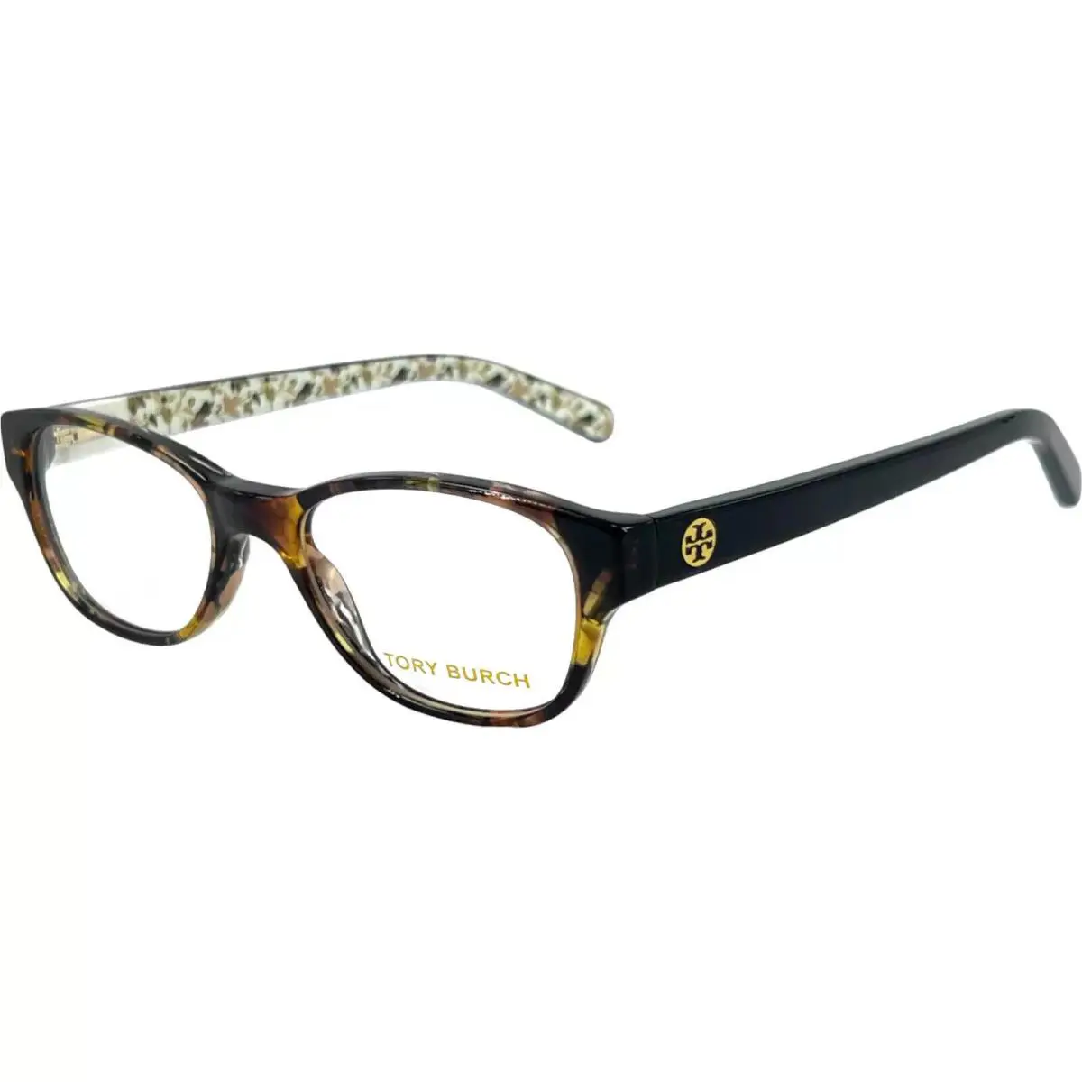 Tory Burch TY2031 Women`s Plastic Eyeglass Frame 3154 Yellow Tortoise 49-17