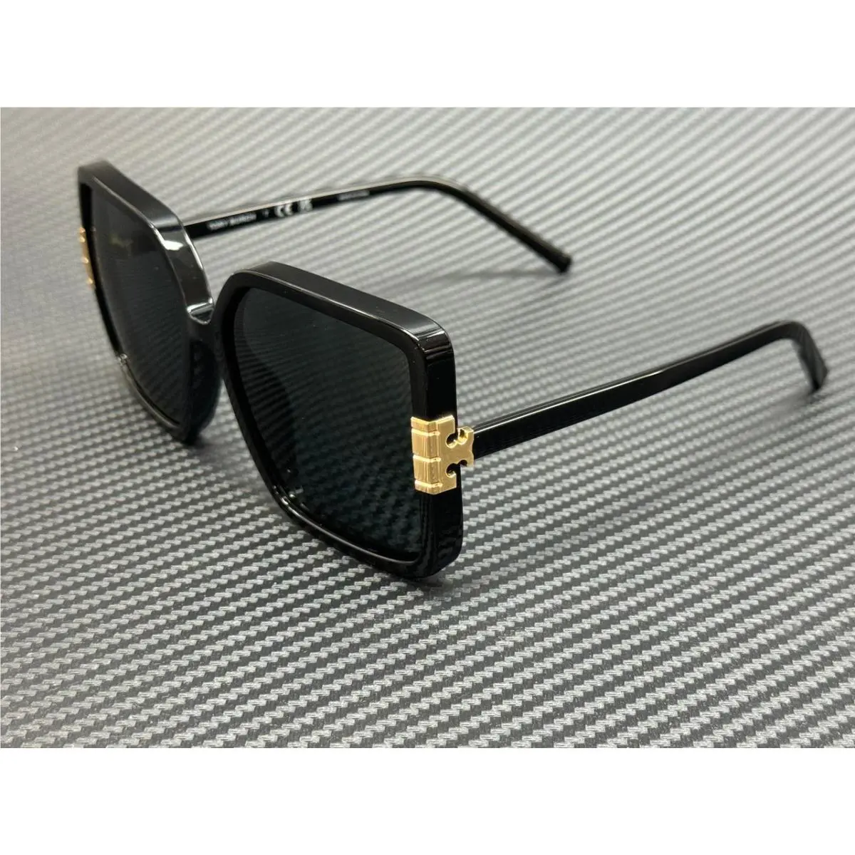 Tory Burch TY9075U 196487 Black Grey Women`s 57 mm Sunglasses