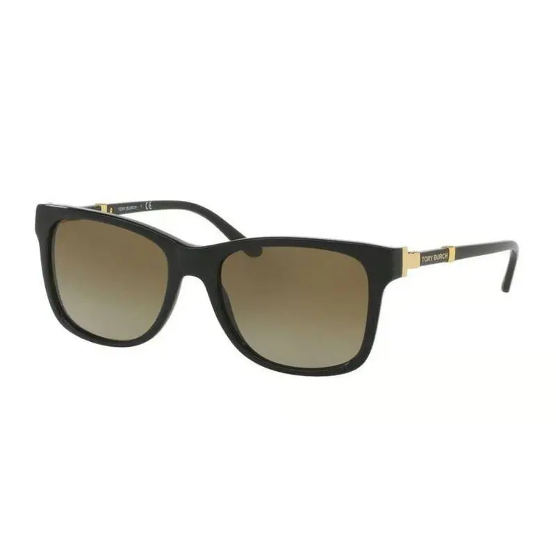 Tory Burch TY7109 Women Sunglasses Square Black