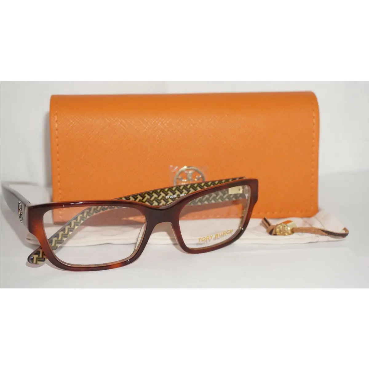 Tory Burch Eyeglasses Havana TY2074 1654 53 17 135