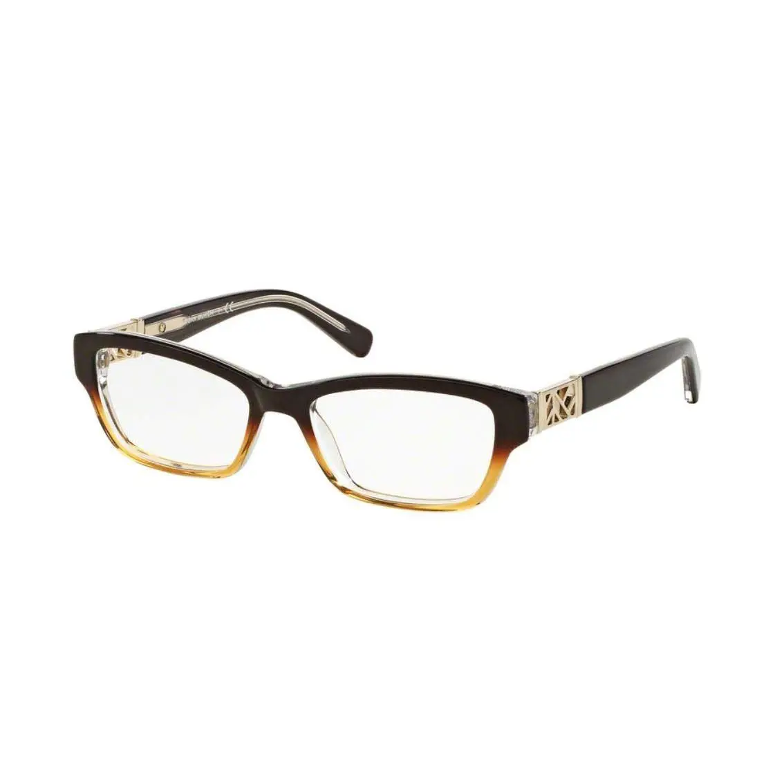 Tory Burch Women`s Eyeglasses TY2039-1010 53 Brown Amber Fade 53-16-135