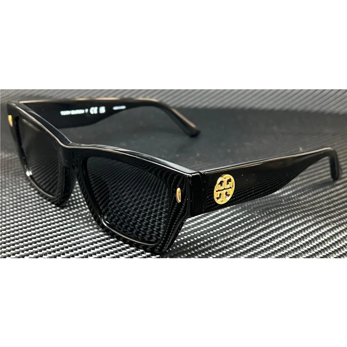 Tory Burch TY7169U 170987 Black Grey Women`s 52 mm Sunglasses