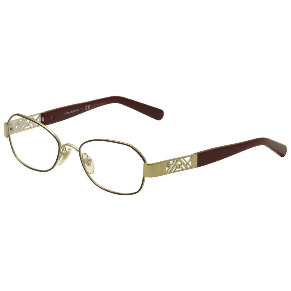Tory Burch Women`s Eyeglasses TY1043-3062 Red Silver 50-17-135