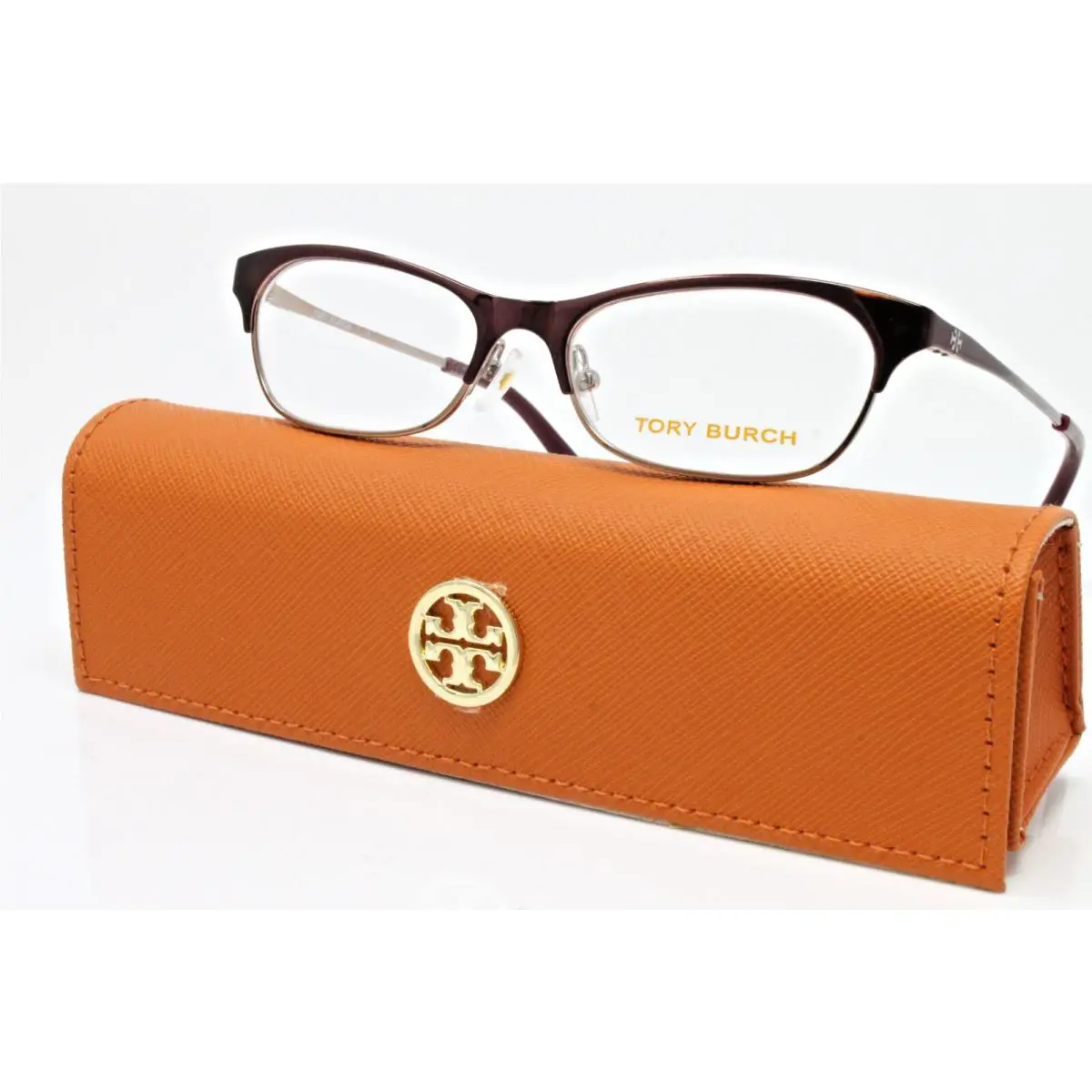 Tory Burch Eyeglasses Gold Shiny Bordeaux 48mm TY1065-3283