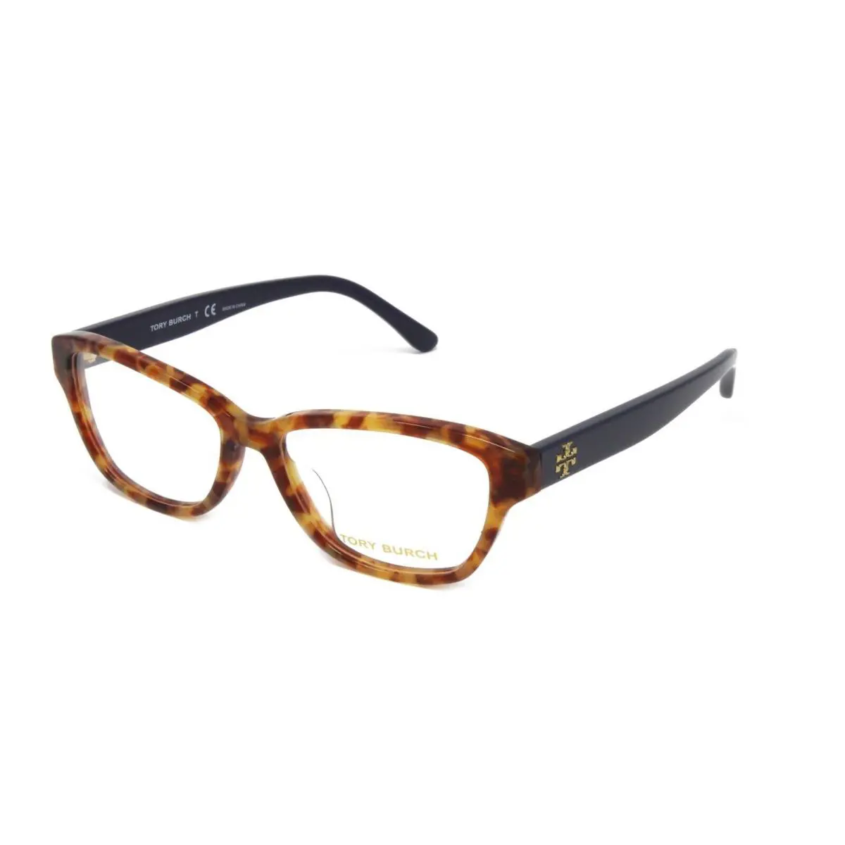Tory Burch Eyeglasses Women`s Optical TY2114U-1840 Spotted Amber Tortoise 54mm