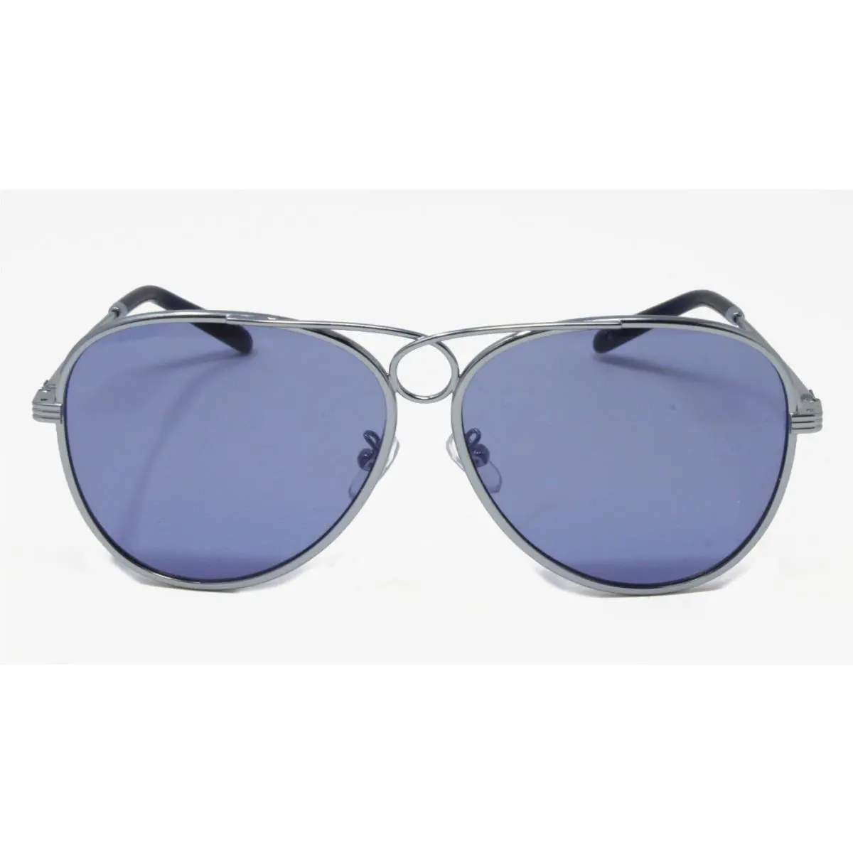 Tory Burch Sunglasses Women`s Metal Aviator TY6093 334865 Light Blue 55mm