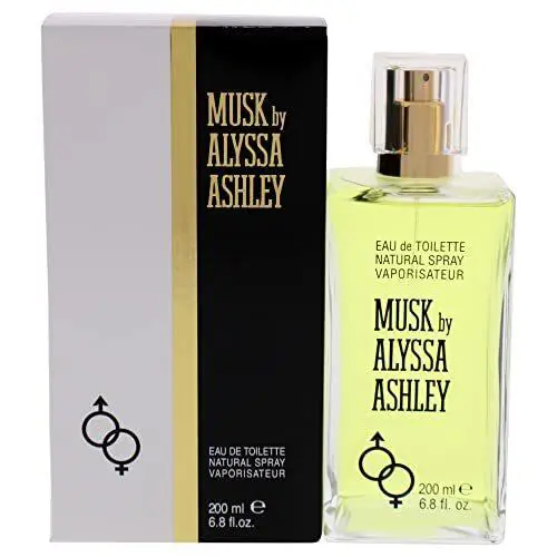 Eau de Toilette Spray For Women Musk 6.8 Ounce Assorted Sizes by Alyssa Ashley