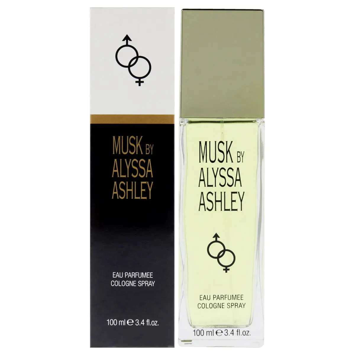 3 Pack Musk by Alyssa Ashley For Women - 3.4 oz Cologne Spray