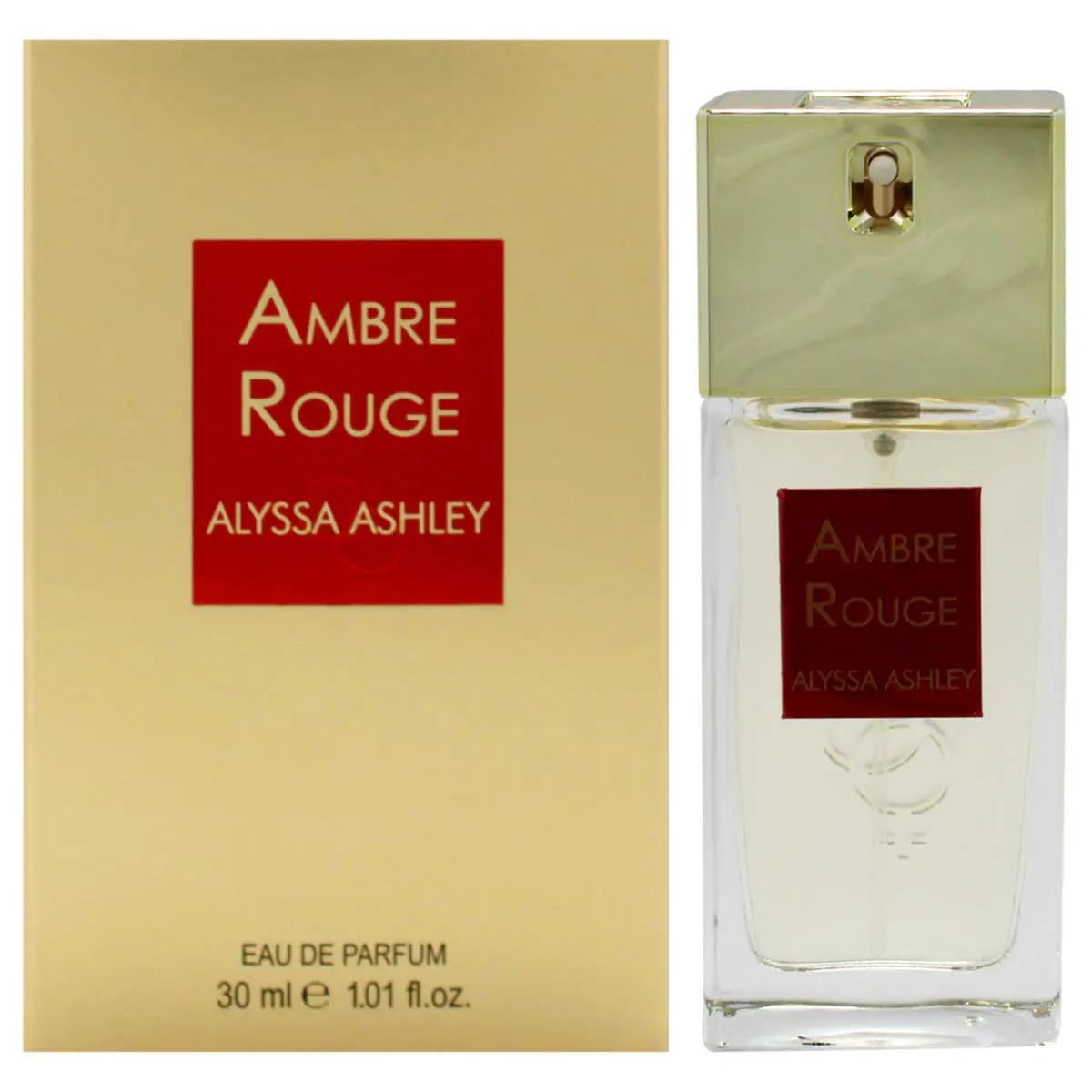 3 Pack Ambre Rouge by Alyssa Ashley For Unisex - 1.01 oz Edp Spray