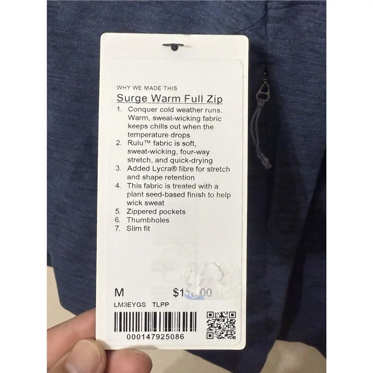 Lululemon clothing - Blue 8