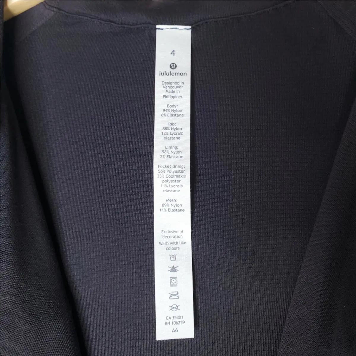 Lululemon clothing - Lululemon In Flux Jacket - Flux Jacket - Black 1