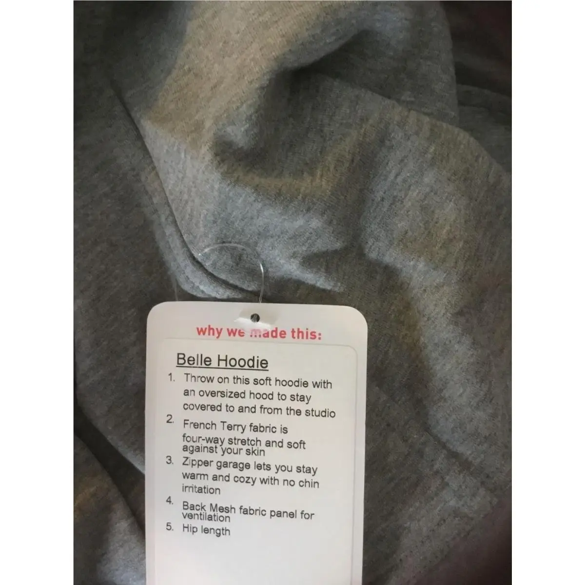 Lululemon clothing - Gray 8