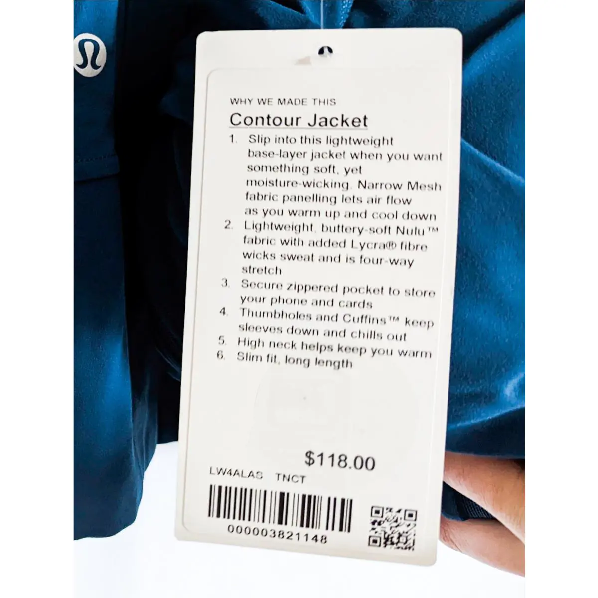 Lululemon clothing - Lululemon Contour Jacket - Contour Jacket - Blue 4