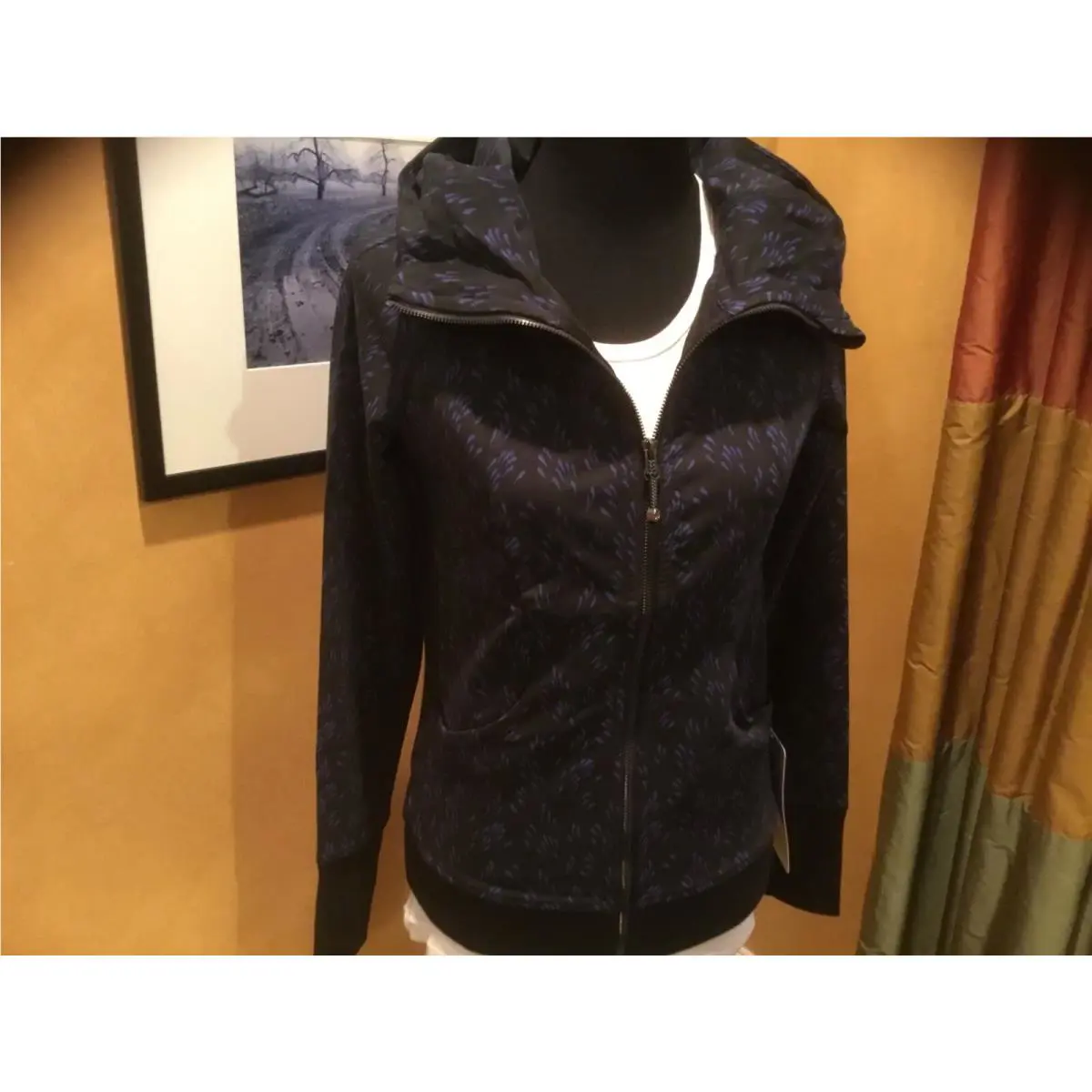 Lululemon clothing - PITY/BLK Pitter patter black Saphire blue black 8