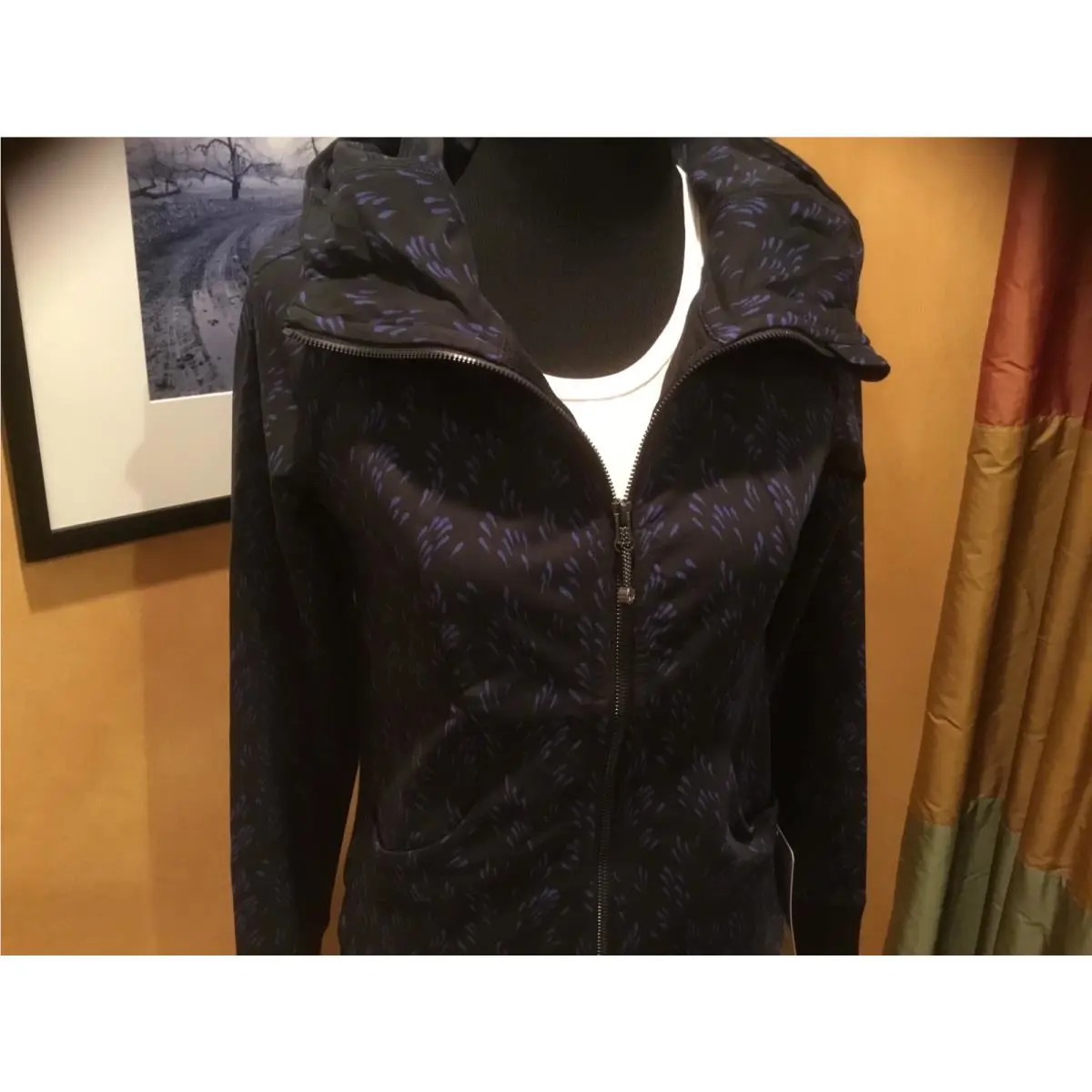 Lululemon clothing - PITY/BLK Pitter patter black Saphire blue black 7