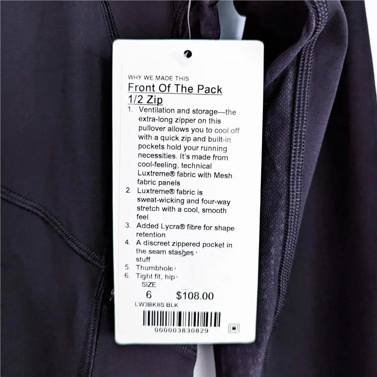 Lululemon clothing - NA - Black 4