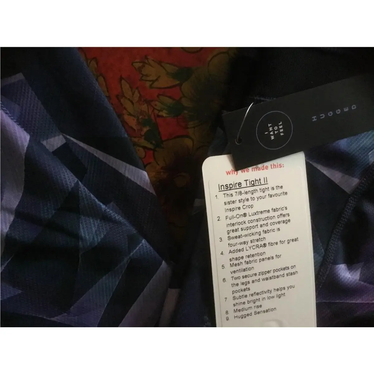 Lululemon clothing - Pretty prism multi/black 2