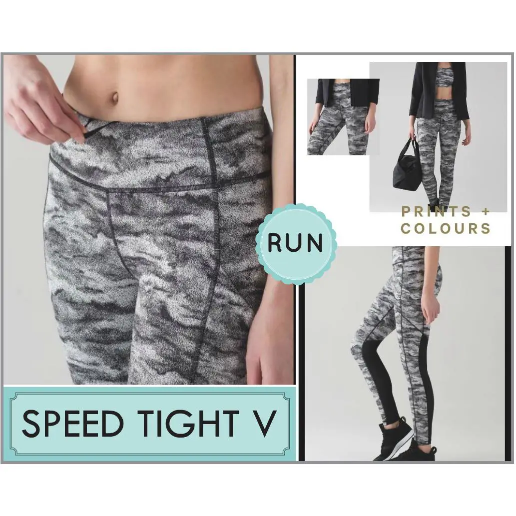 Lululemon clothing - Black, White, grey 5