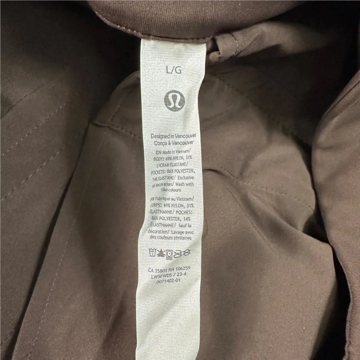 Lululemon clothing - Brown 0