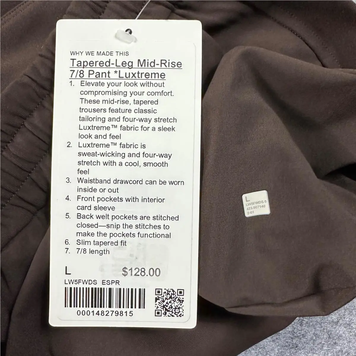 Lululemon clothing - Brown 3
