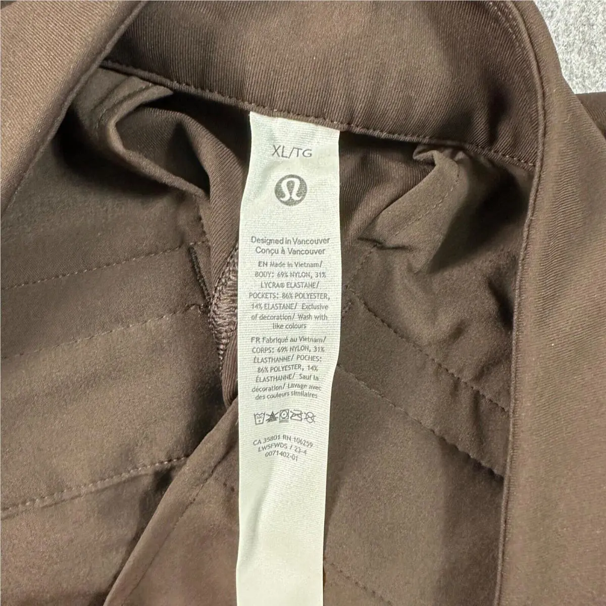 Lululemon clothing - Brown 6