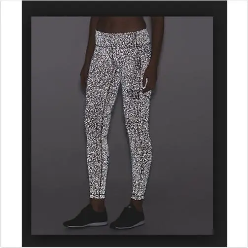 Lululemon clothing - Black & Reflective Silver 8