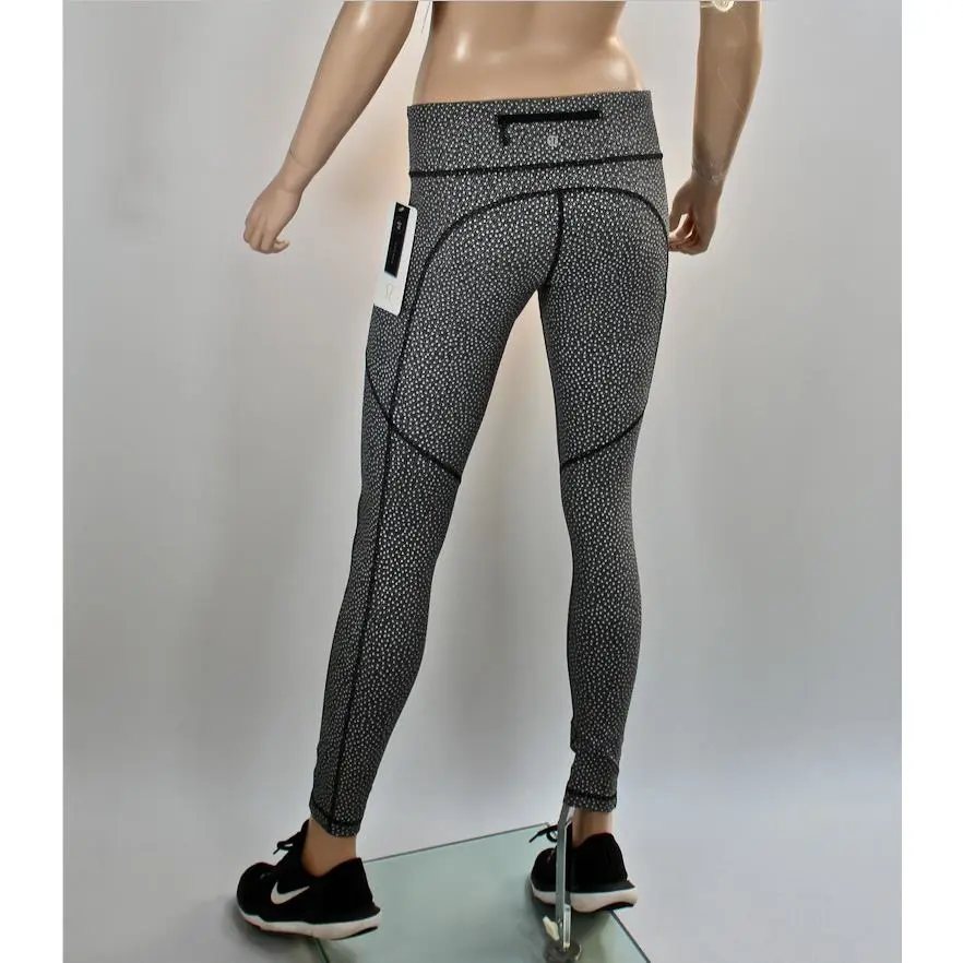 Lululemon clothing - Black & Reflective Silver 2