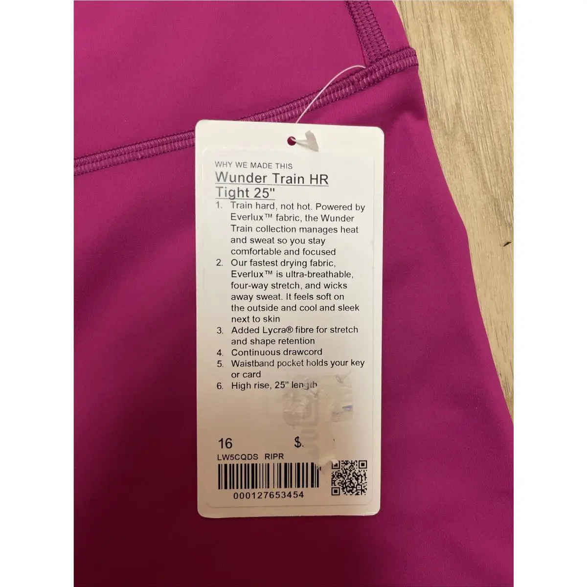 Lululemon clothing - W5CQDS - W5CQDS - Raspberry 4