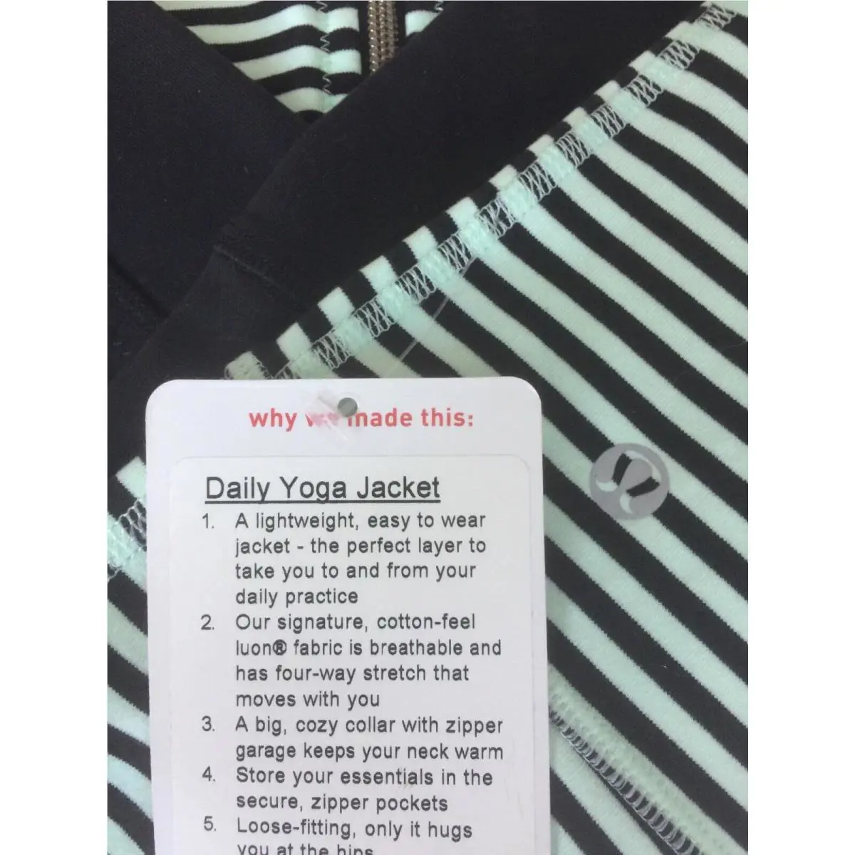 Lululemon clothing - Mint Moment Black 10