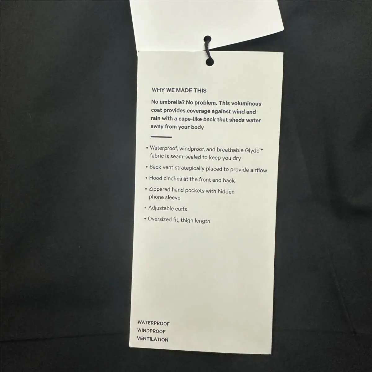 Lululemon clothing - Lululemon StretchSeal - StretchSeal - Black 11