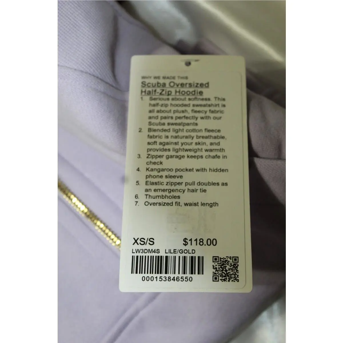Lululemon clothing  - Lilac 4